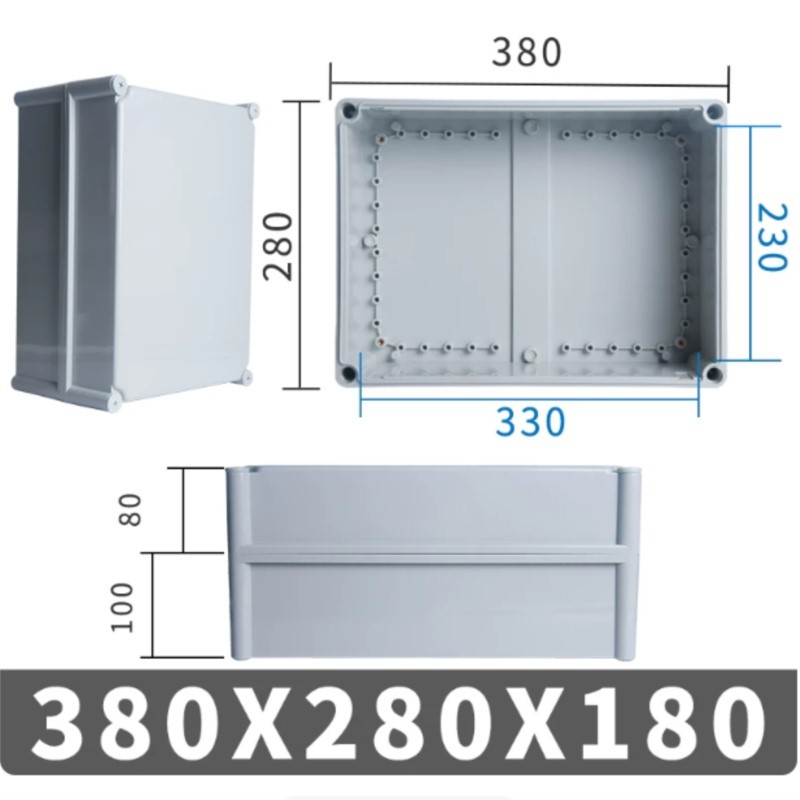 Outdoor Power Distribution Box - 1 Stück 380 x 280 x