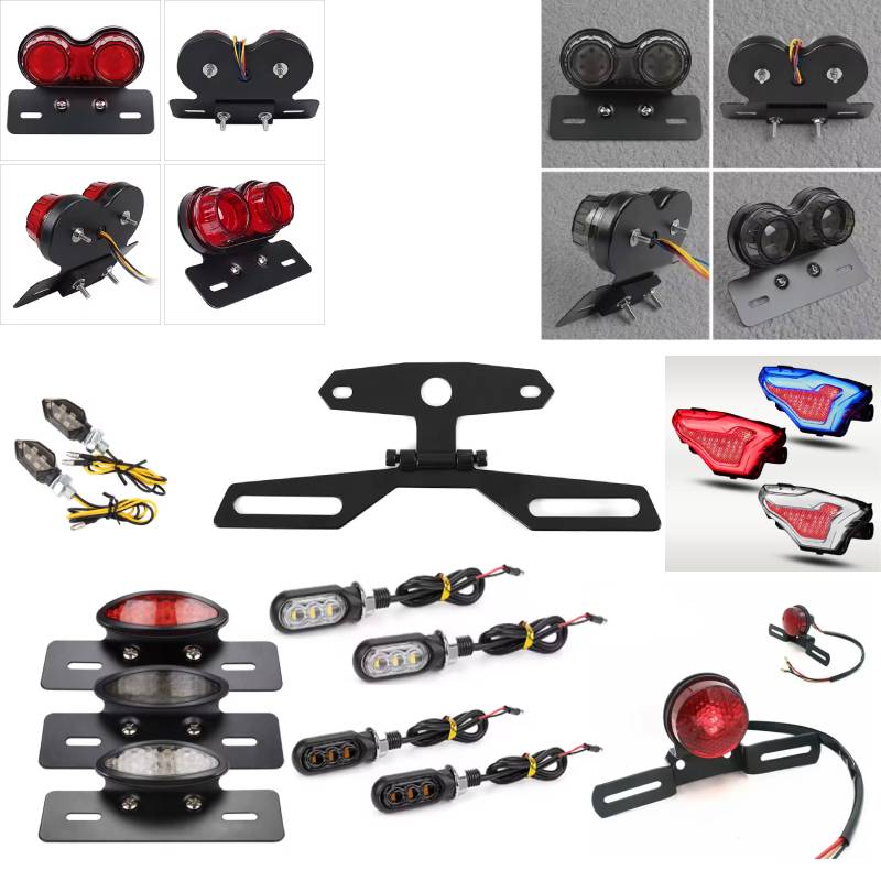 Outdoor Power Xtreme - 2026 NEU Motorrad CNC Aluminium-Legierung Kennzeichenhalterung