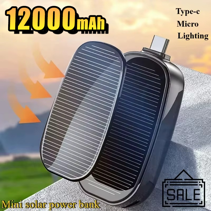 Outdoor Usb Power Outlet - Notfall-Solar-Mini-Powerbank Schlüsselanhänger Tragbares Ladegerät Kleine Outdoor-Camping-Außenbatterie