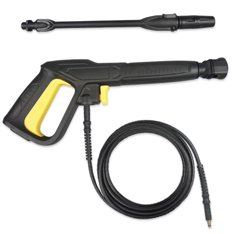 Power Washer Gun Replacement - Hochdruckreiniger-Pistolen, leistungsstarke Hochdruckreiniger-Pistolen, verstellbare Sprühdüse, Ersatzstab-Verlängerung,