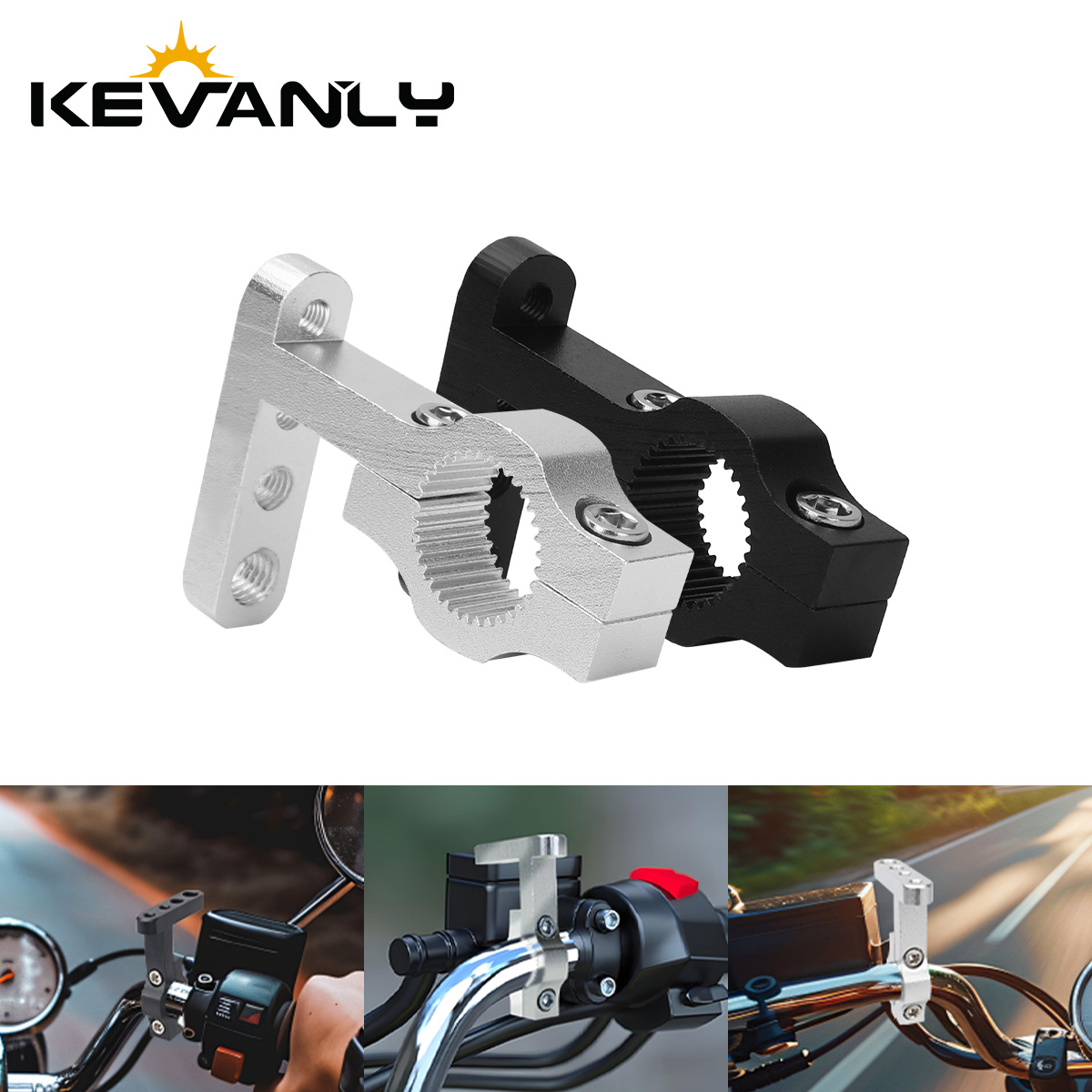 Outdoor Power Xtreme - Vier Lochgrößen Motorrad Aluminiumlegierung LED Strahler
