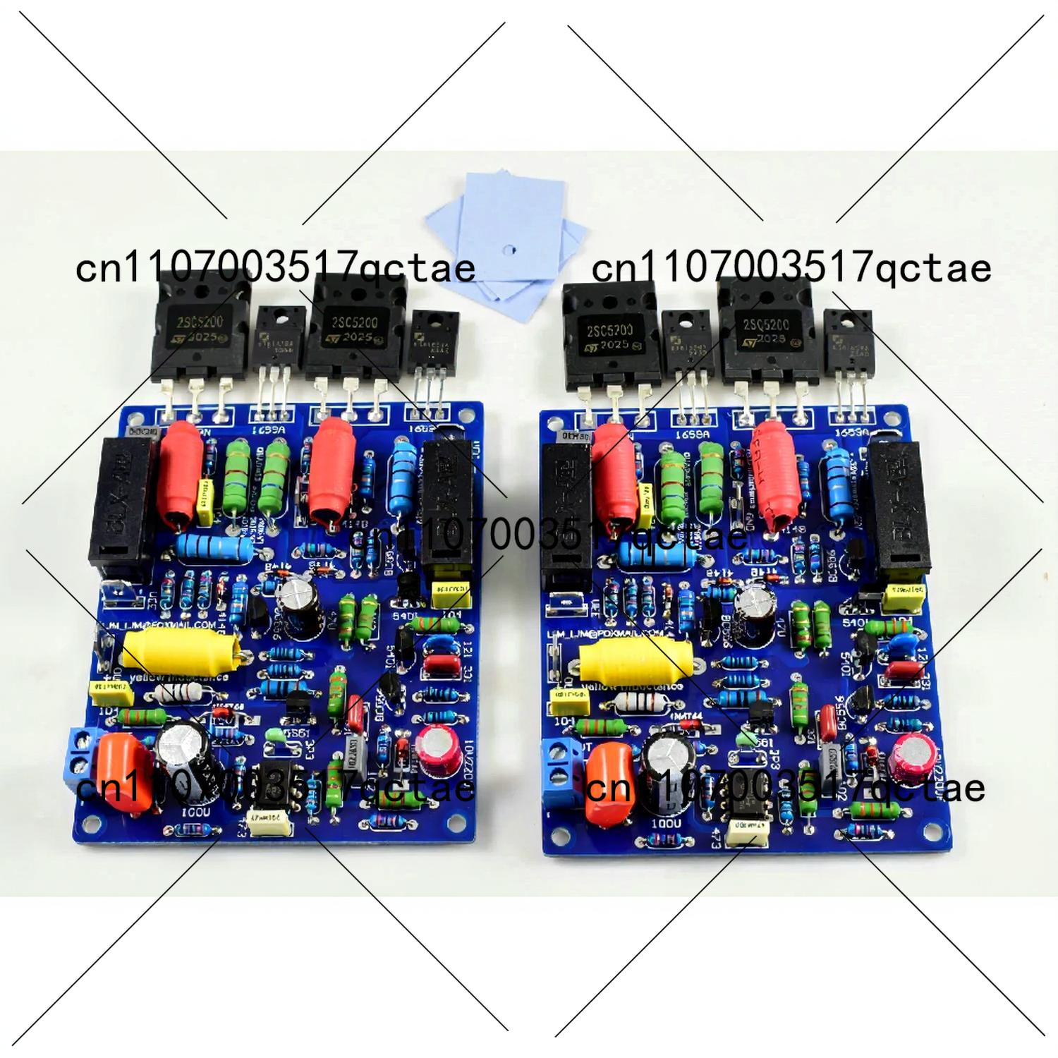 Outdoor Power Amplifier - 2 Stück QUAD405 Stereo-Audio-Leistungsverstärker-Board DIY-Kit 100W