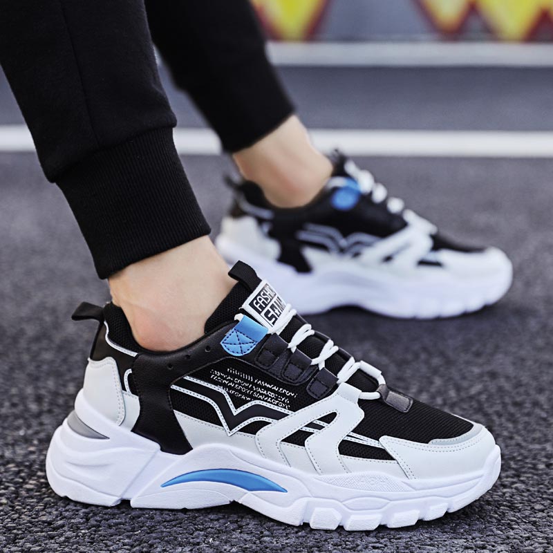 Outdoor Power Mop - Große Größe Chunky Höhe Mann Turnschuhe