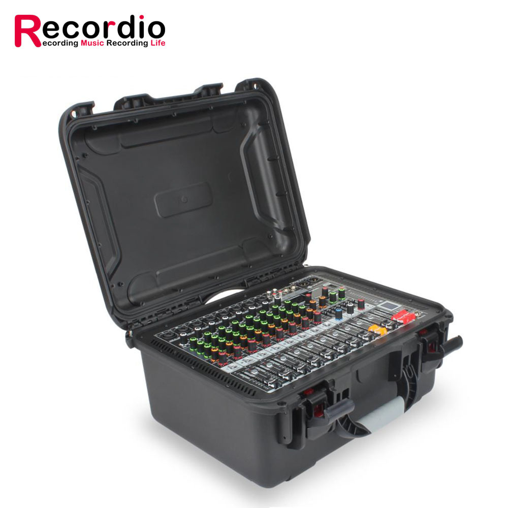 Outdoor Power Amplifier - GAX-HM80 professioneller DJ-Flugmixer 8-Kanal-Hartmixergehäuse mit Verstärker,