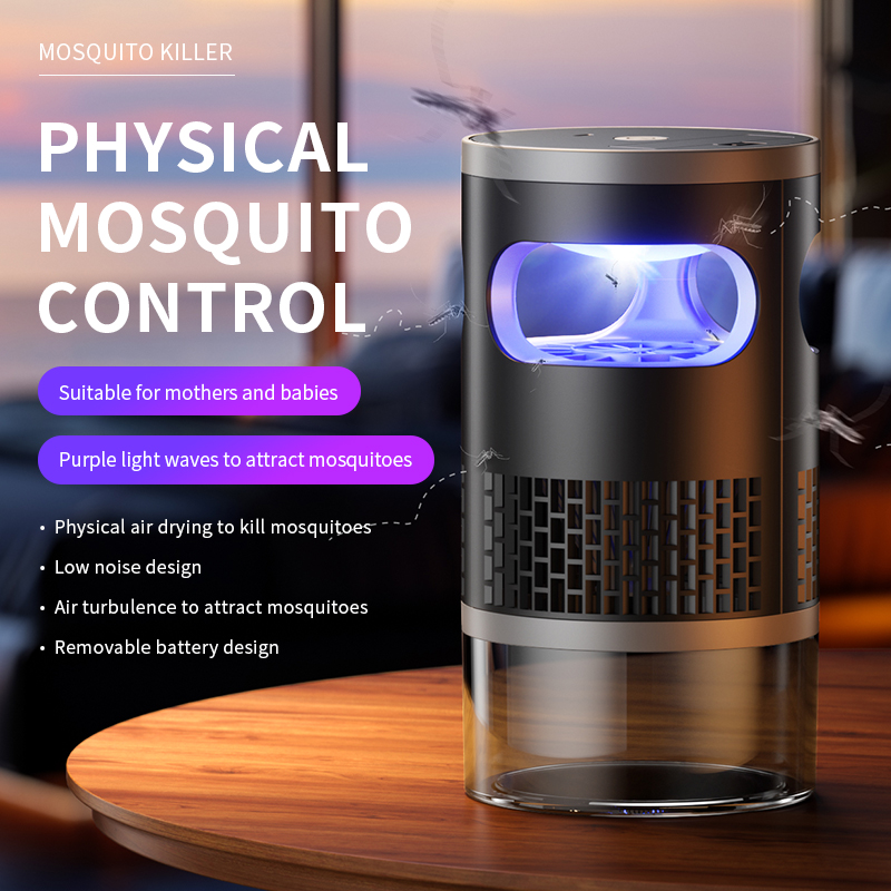Outdoor Power Hub - Wiederaufladbare Tragbare Outdoor-Mückenkiller-Lampe mit Steckdosen-Nachtlicht, Ultra-Leise