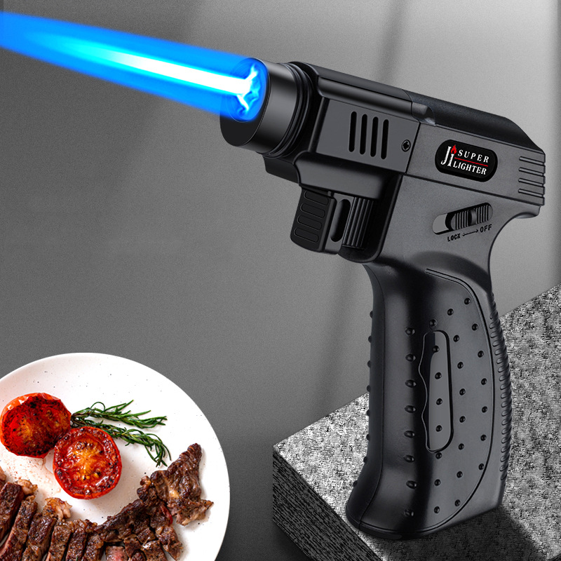 Outdoor Kitchen Power Burner - Airbrush-Gasfeuerzeug mit großer Kapazität, winddicht, für