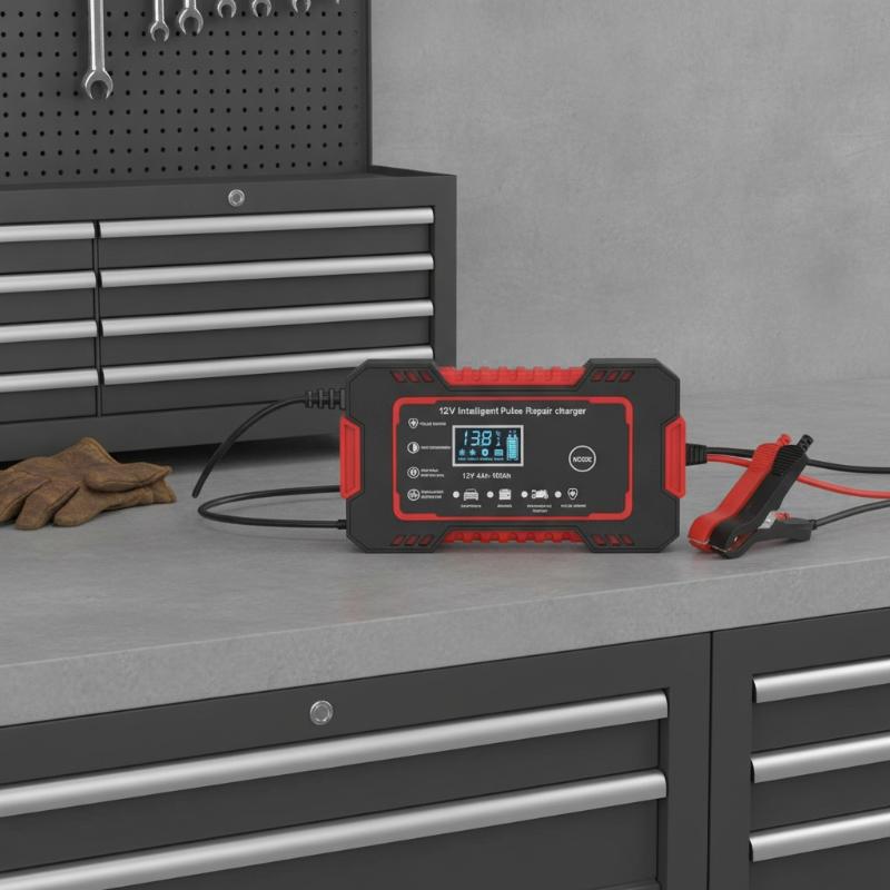 Outdoor Power Repair - Notfall-Autobatterie-Ladegerät Universelles Tragbares 12V Auto-Starthilfegerät für