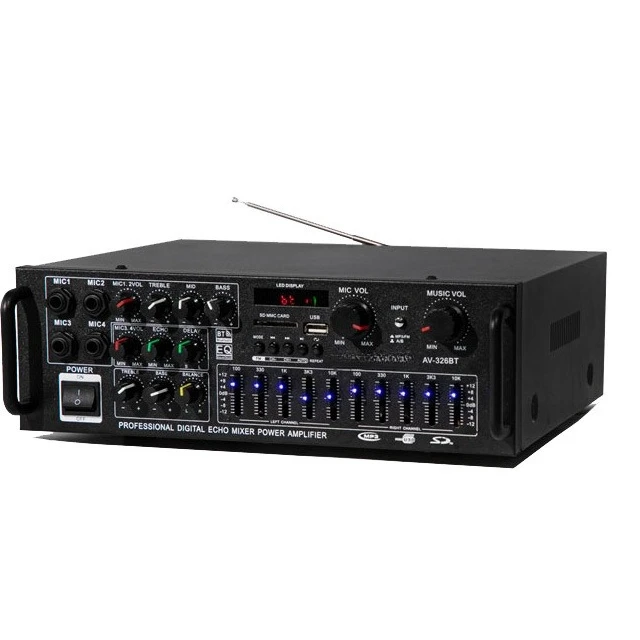 Outdoor Power Amplifier - Guter Hochleistungs-Haushalts-Leistungsverstärker 12 V/220 V Bluetooth