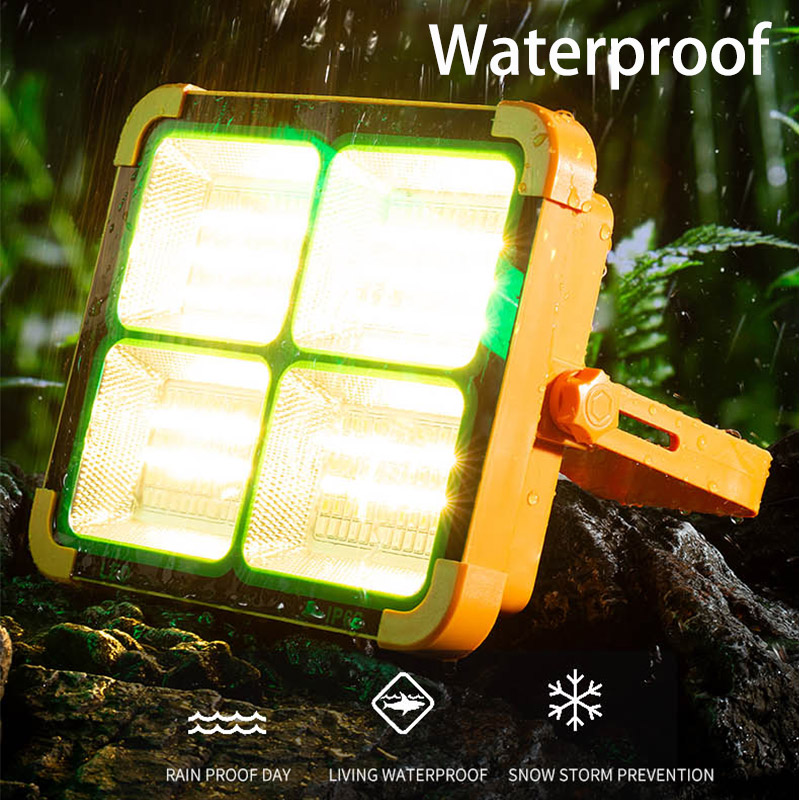 Outdoor Power Repair - Leistungsstarke Magnet-Taschenlampe Reparatur-Notfalllampe Solar Aufladbare Campinglaterne