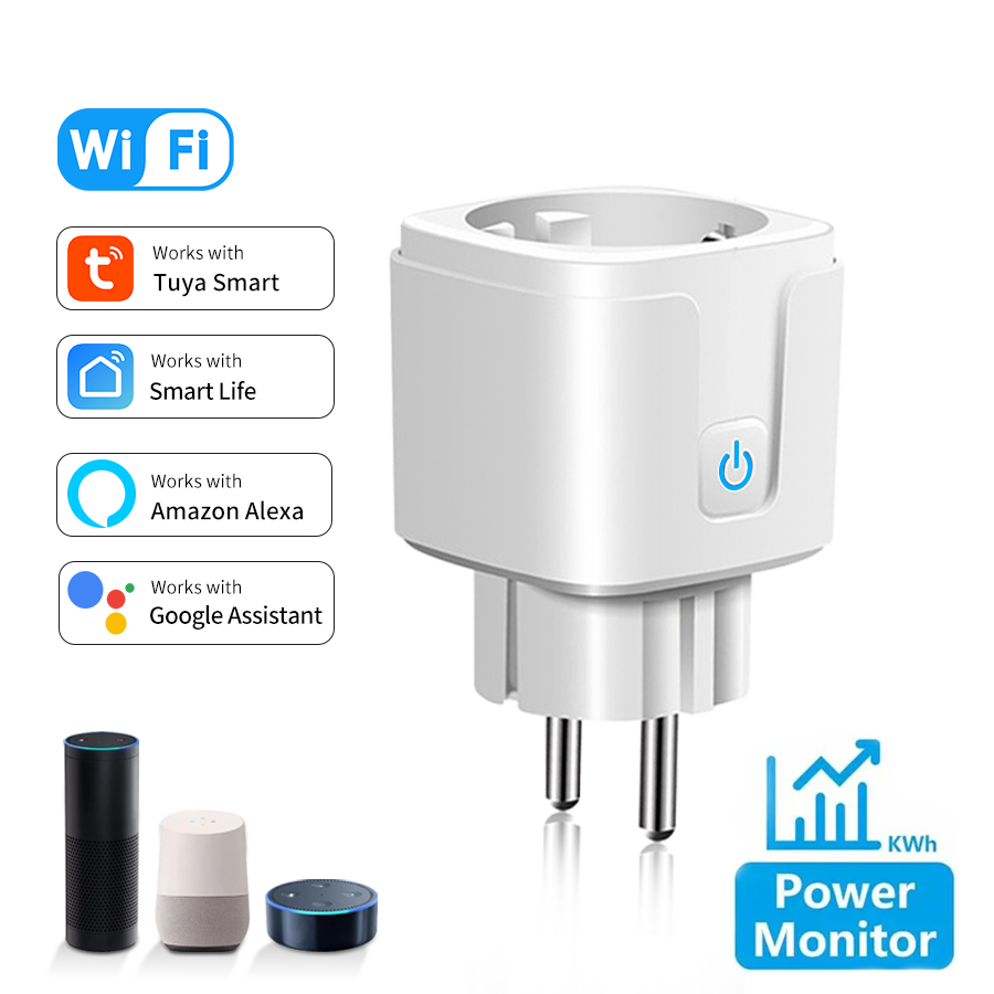 Outdoor Power Hub - Tuya smart socket eu 16a AC100-240V