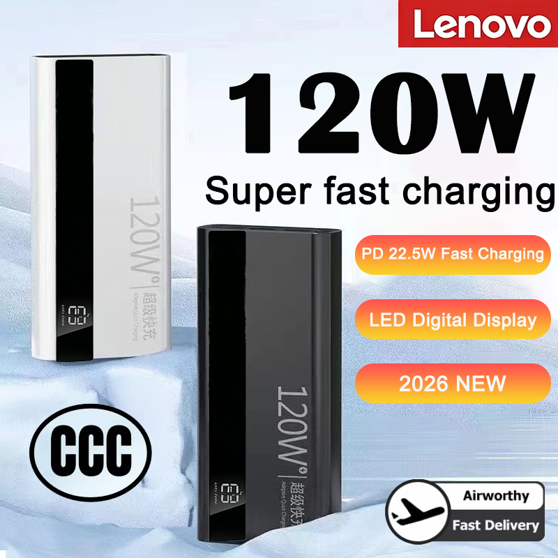 Outdoor Usb Power Outlet - Lenovo 1000000mAh Hochkapazitäts-Powerbank 120W Schnellladung Digitales