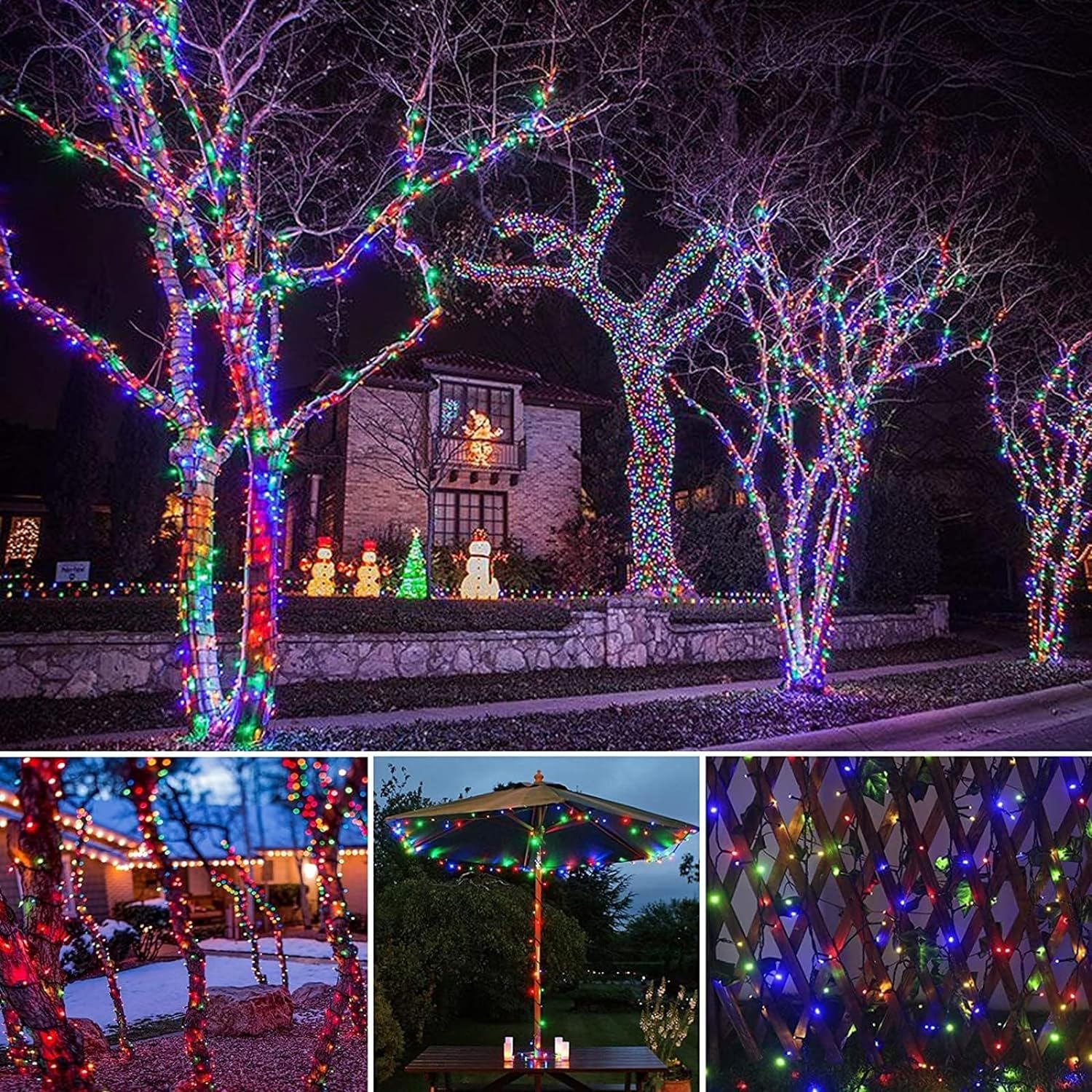 LED-Solar-Lichterkette, 300 LE – Outdoor Solar Power Xmas Lights Bewertung und Preis