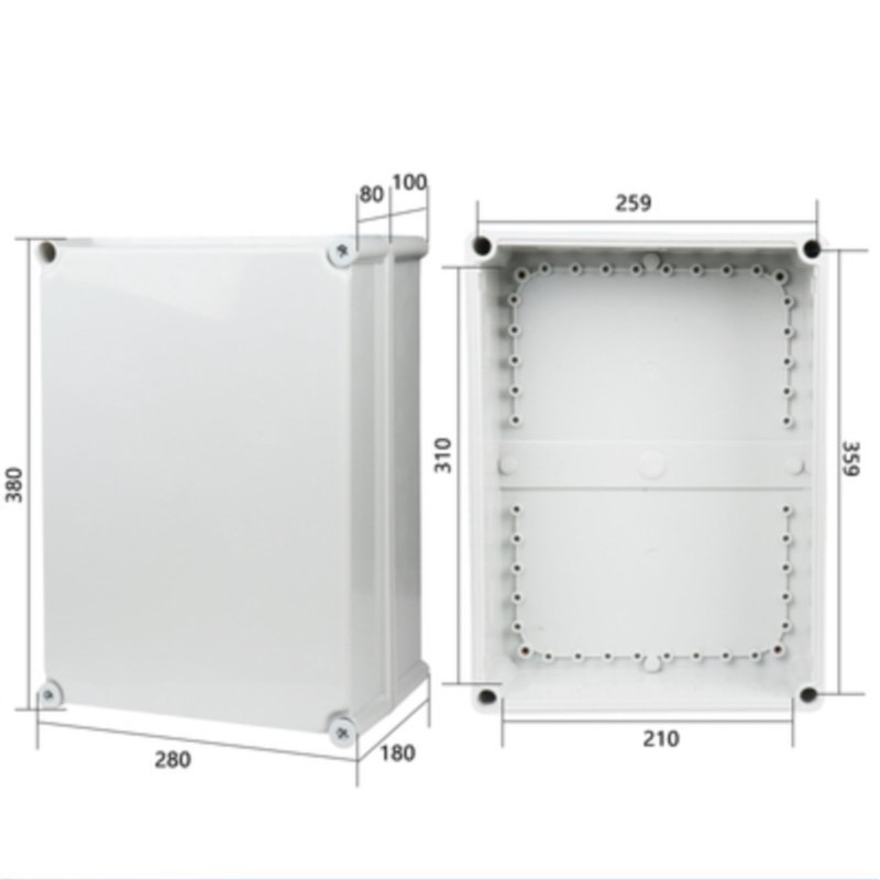 1 Stück 380 x 280 x 180 mm Kno – Outdoor Power Distribution Box Bewertung und Preis