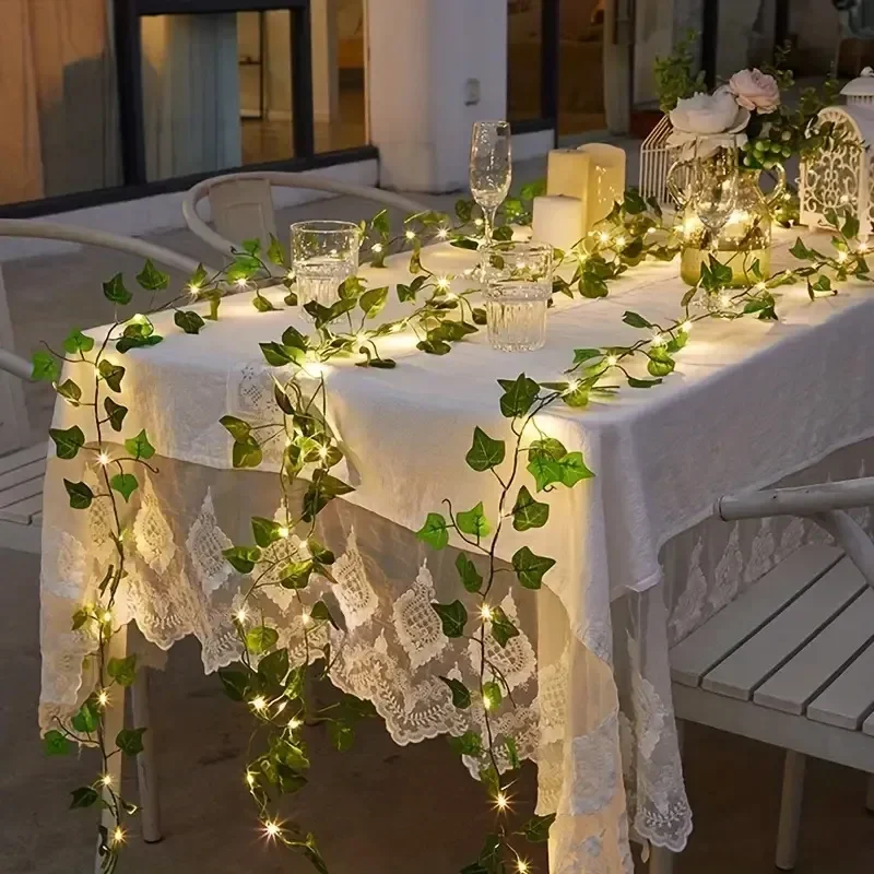 LED Grüne Rattan-Blatt Lichter – Outdoor Power For Wedding Bewertung und Preis