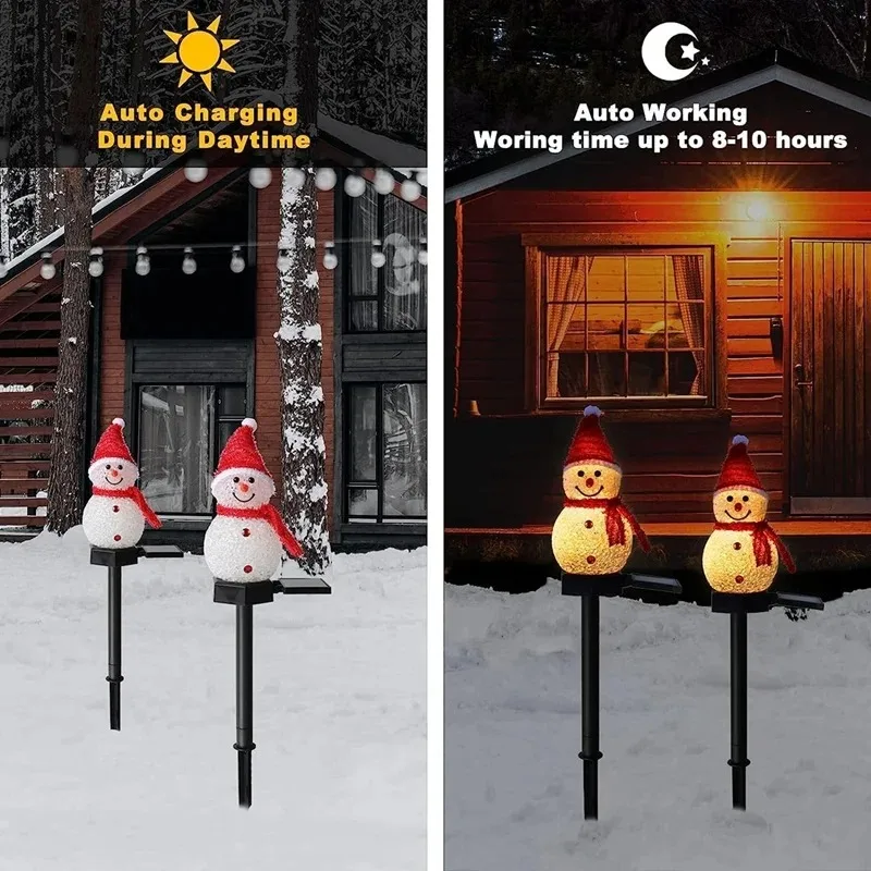 2LED Schneemann Solar Garten L – Outdoor Solar Power Xmas Lights Bewertung und Preis
