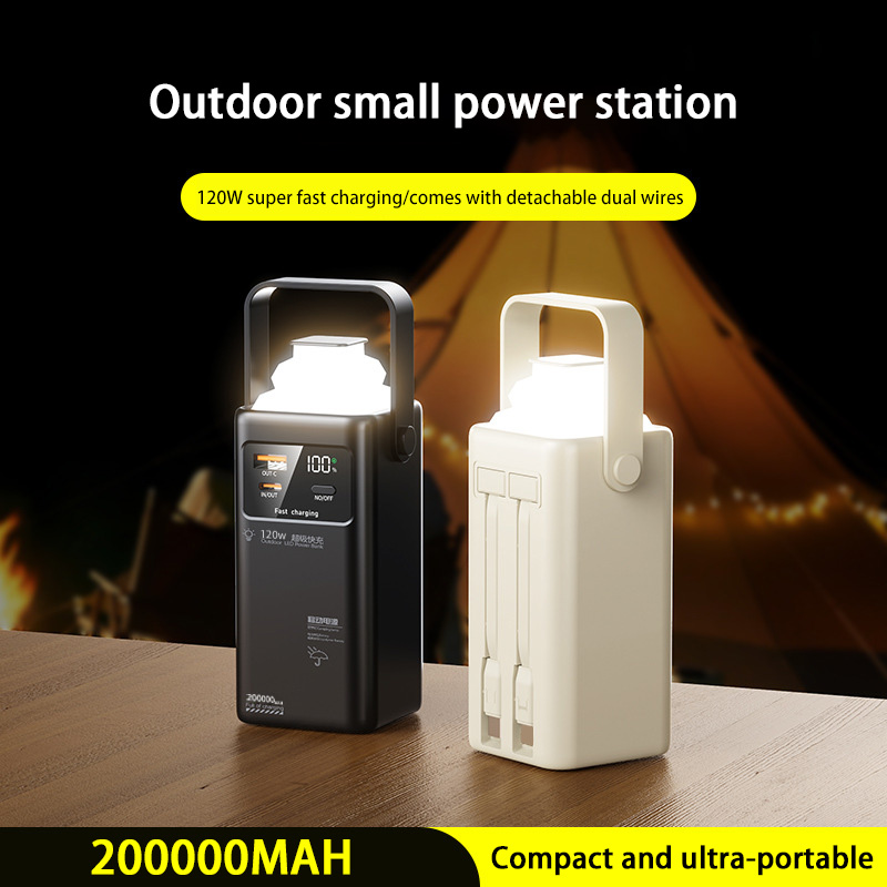 120W Power Bank 200000mAh Groß – Outdoor Usb Power Outlet Bewertung und Preis