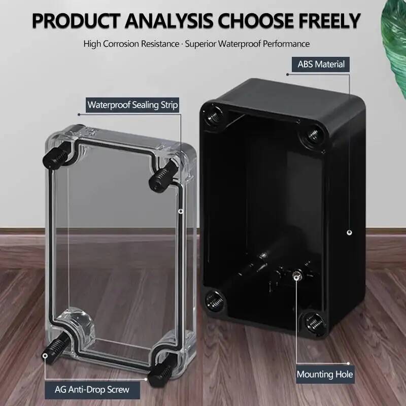 2 stücke Transparente Abdeckun – Outdoor Power Distribution Box Bewertung und Preis
