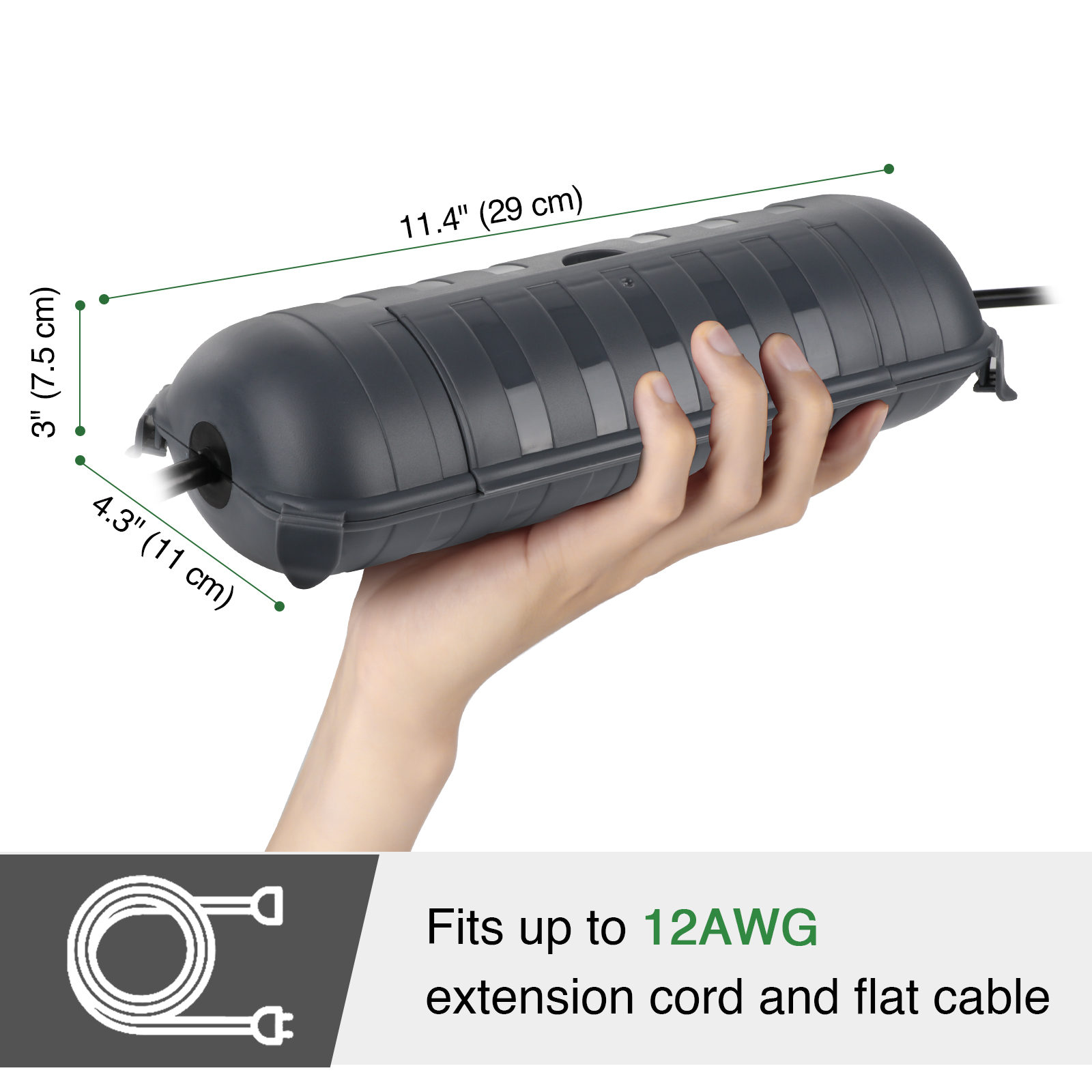 Große Wetterfeste Outdoor-Elek – Outdoor Power Hub Bewertung und Preis