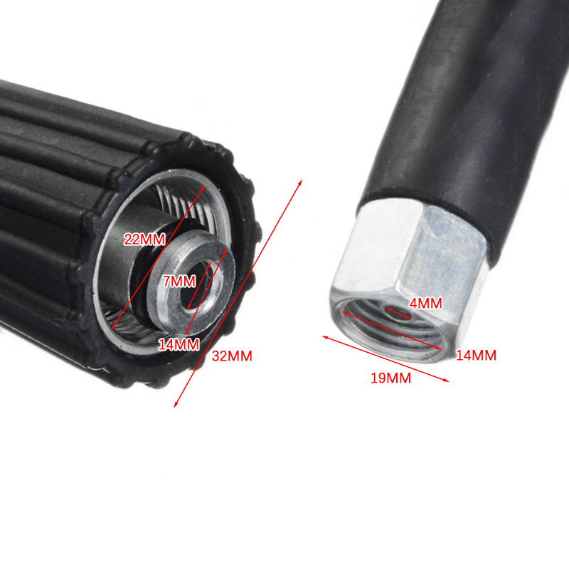 5800psi 10m hoch m22 x m14 Pow – Power Washer Gun Replacement Bewertung und Preis