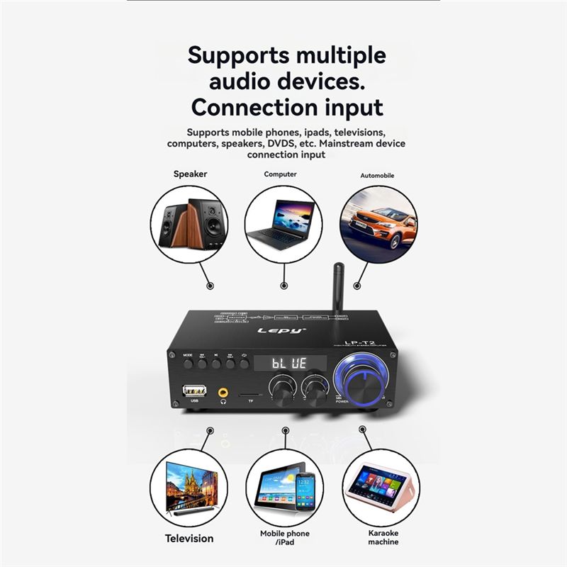 Lepy LP-T2 Hifi-Audioverstärke – Outdoor Power Amplifier Bewertung und Preis