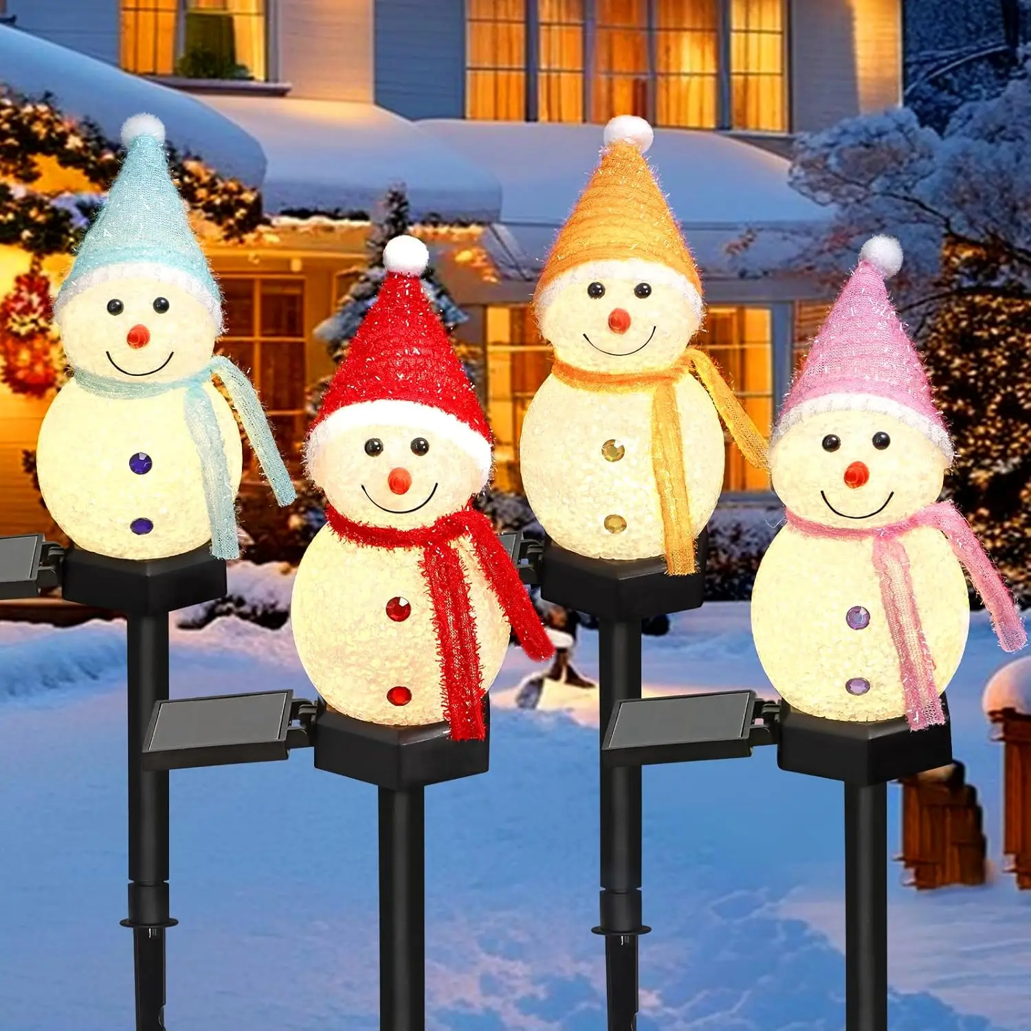 LED Schneemann Solar Garten Li – Outdoor Solar Power Xmas Lights Bewertung und Preis