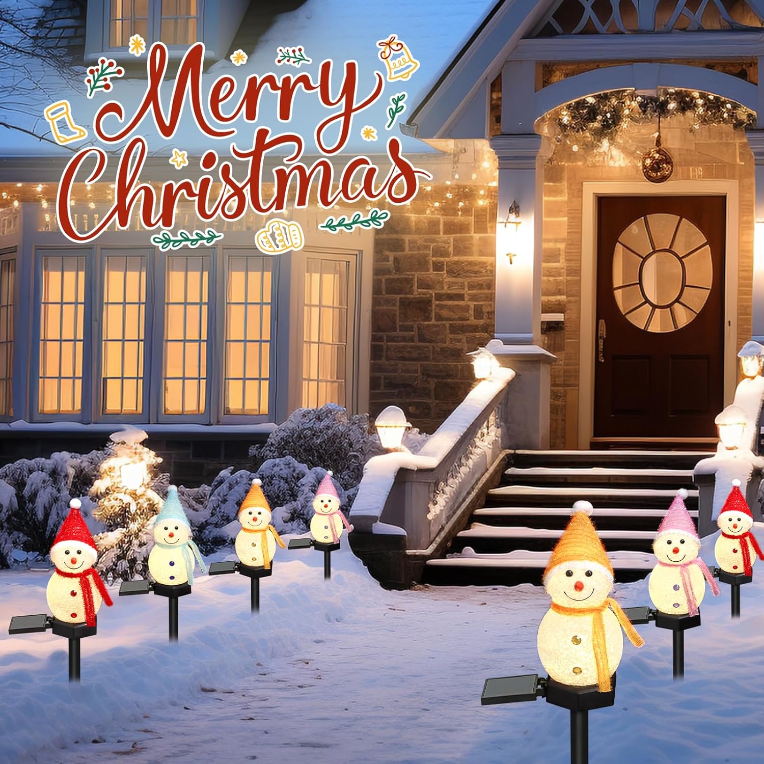 LED Schneemann Solar Garten Li – Outdoor Solar Power Xmas Lights Bewertung und Preis