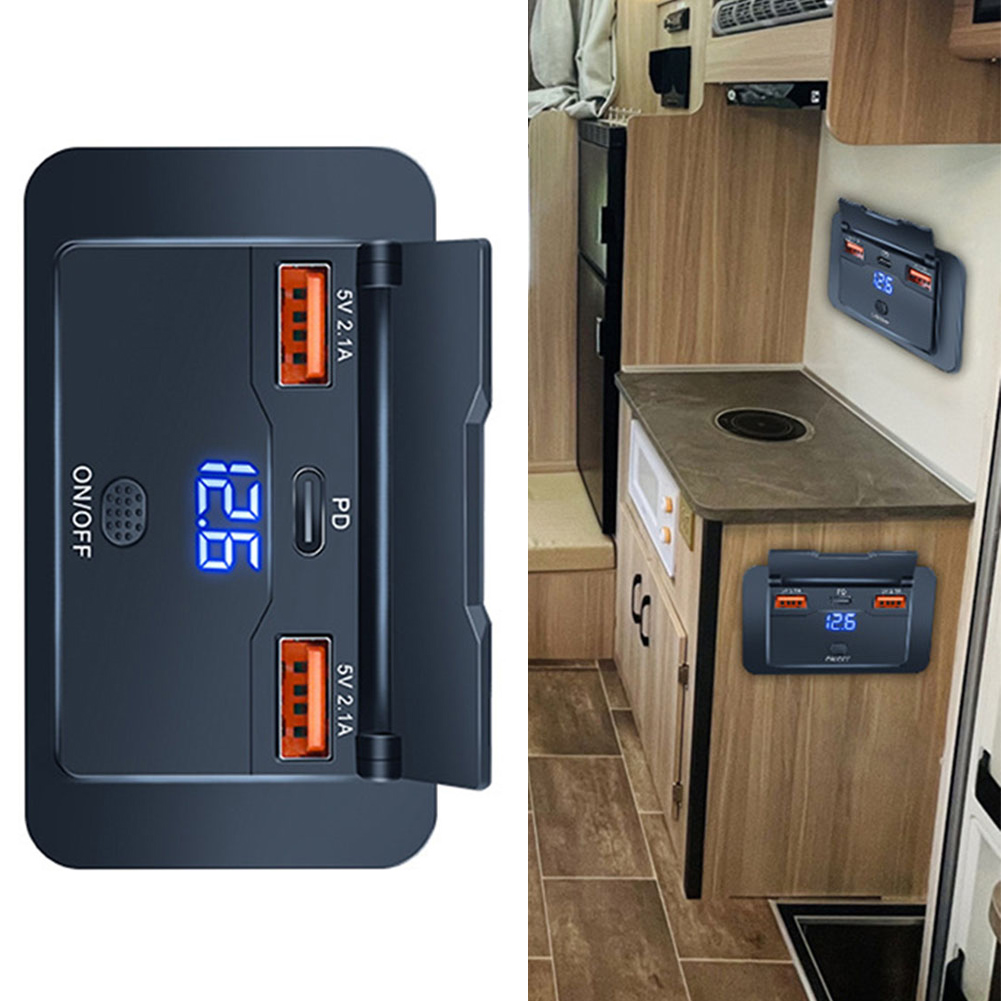 LKW-Stromanschluss RV-Steckdos – Outdoor Usb Power Outlet Bewertung und Preis