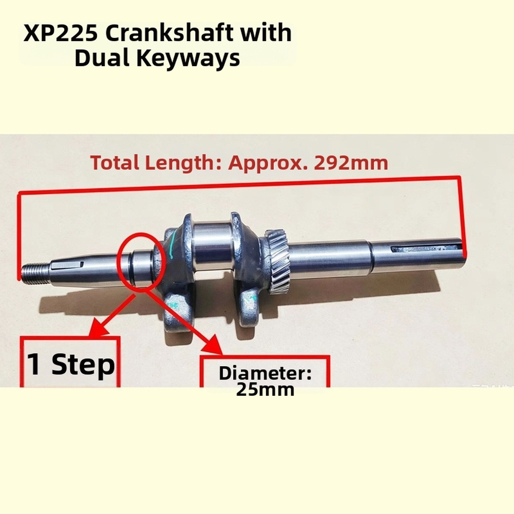 Kurbelwelle mit Doppelkeilnut, – Garden Tiller Mini Bewertung und Preis