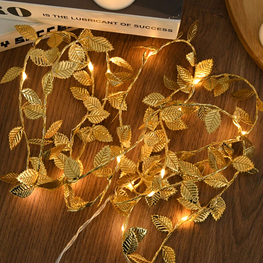 Goldene Blatt-Rattan-Kupferdra – Outdoor Power For Wedding Bewertung und Preis