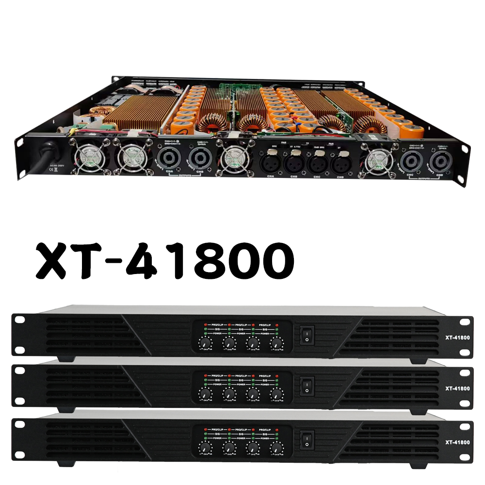 Paulkitson XT41800 4X1800W 8OH – Outdoor Power Amplifier Bewertung und Preis