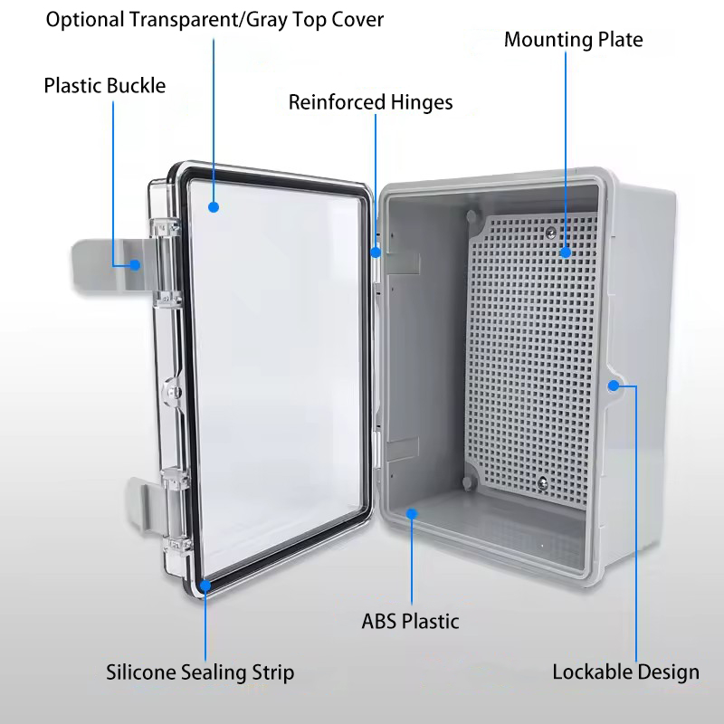 IP66 Wasserdichtes Graues/Tran – Outdoor Power Distribution Box Bewertung und Preis