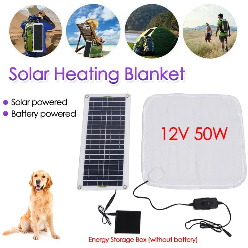 12V 50W Solarpanel Powered Ele – Outdoor Power Heater Bewertung und Preis