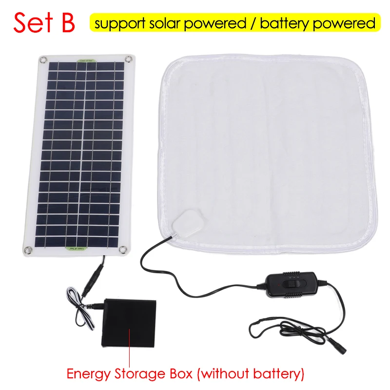 12V 50W Solarpanel Powered Ele – Outdoor Power Heater Bewertung und Preis