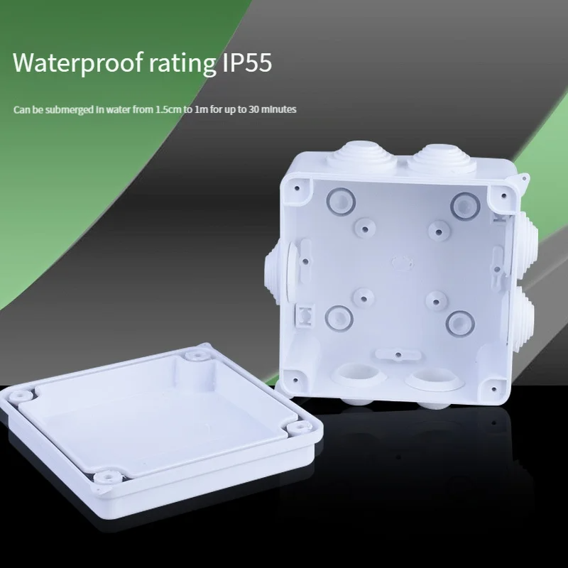 85 * 85 * 50 Outdoor IP55 Wass – Outdoor Power Distribution Box Bewertung und Preis