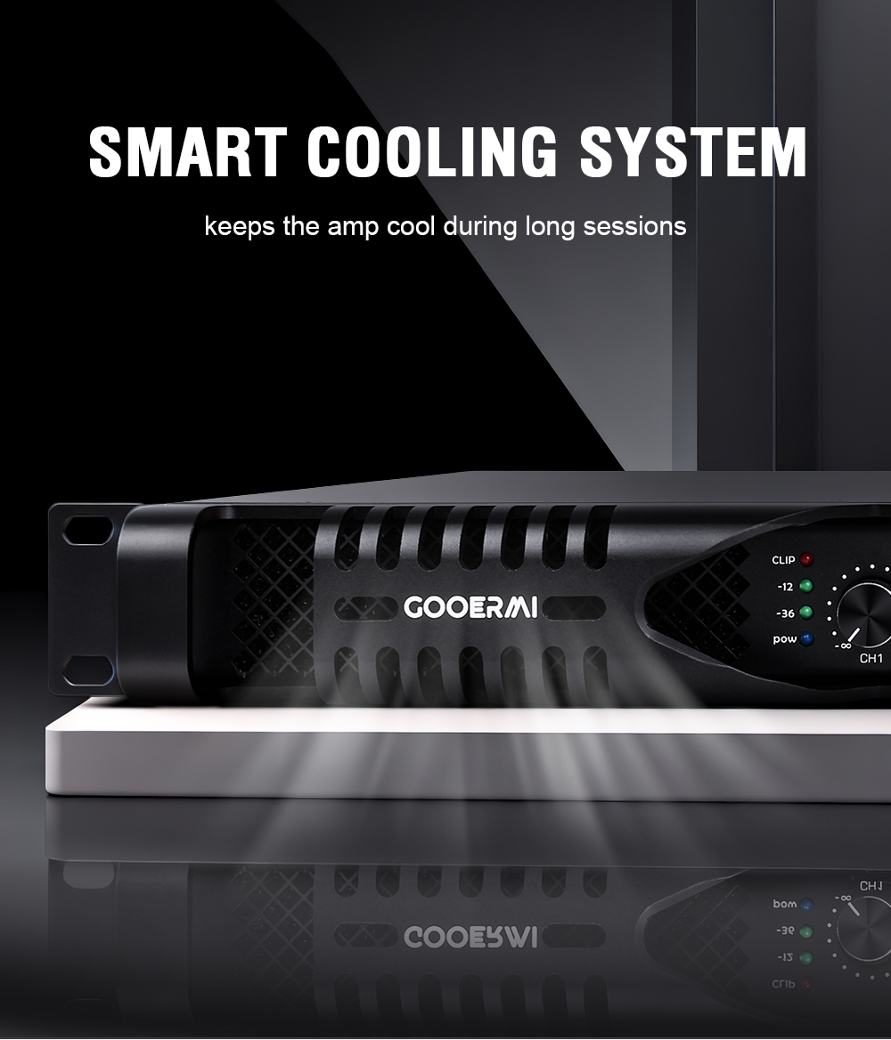 Gooermi DZ1300 1U Klasse D Lei – Outdoor Power Amplifier Bewertung und Preis