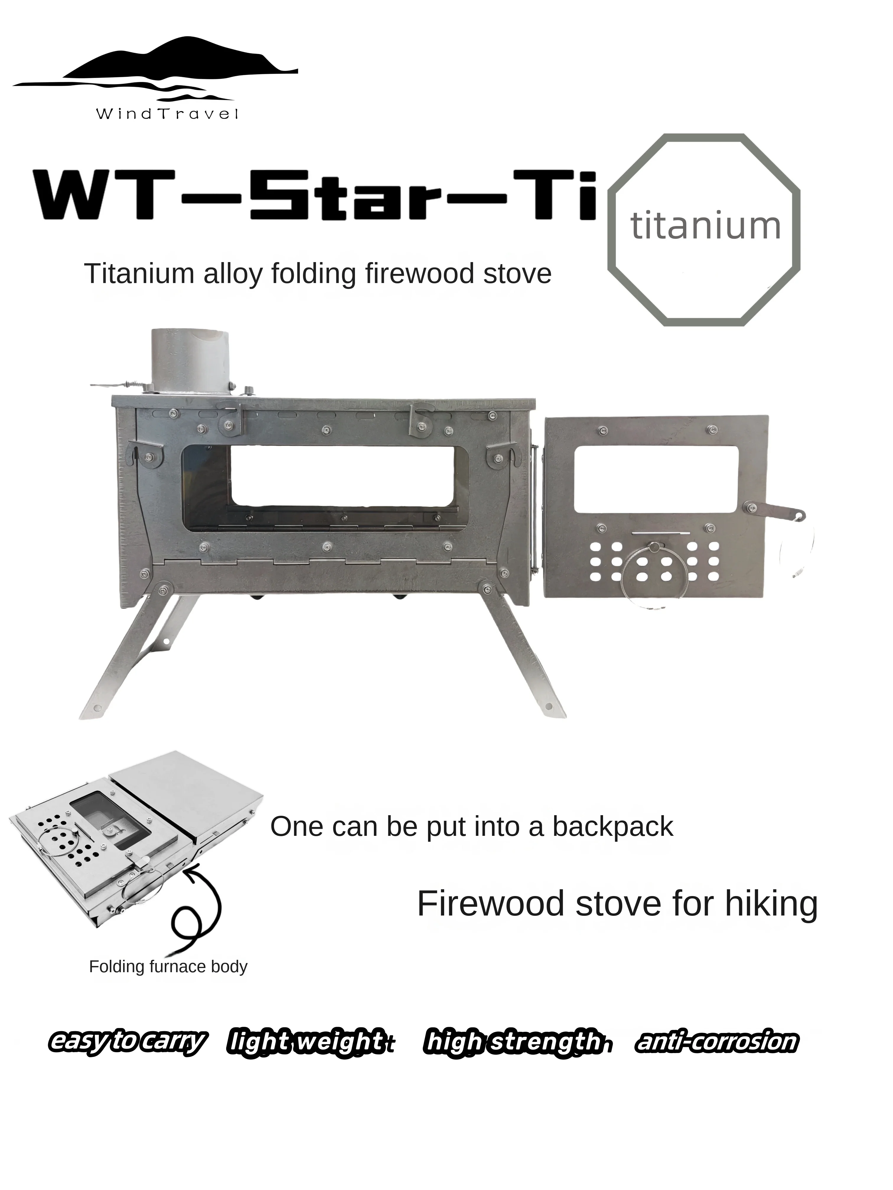WT Star Ti Klappbarer Brennhol – Outdoor Power Heater Bewertung und Preis