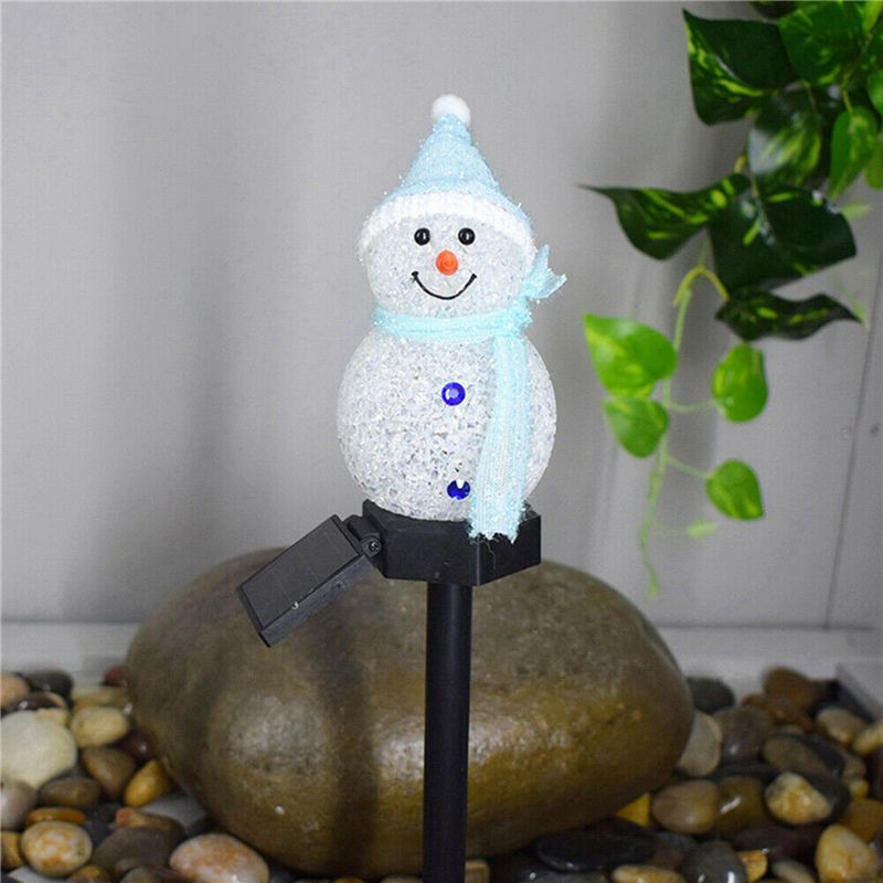 Neue 4X Schneemann-Solarleucht – Outdoor Solar Power Xmas Lights Bewertung und Preis