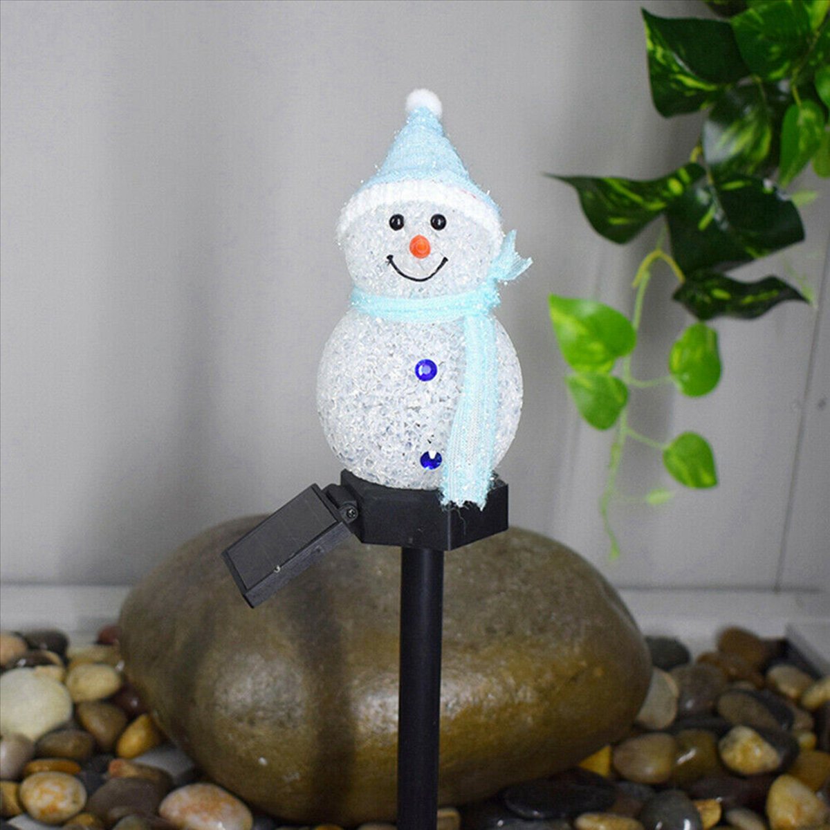 Neue 4X Schneemann-Solarleucht – Outdoor Solar Power Xmas Lights Bewertung und Preis