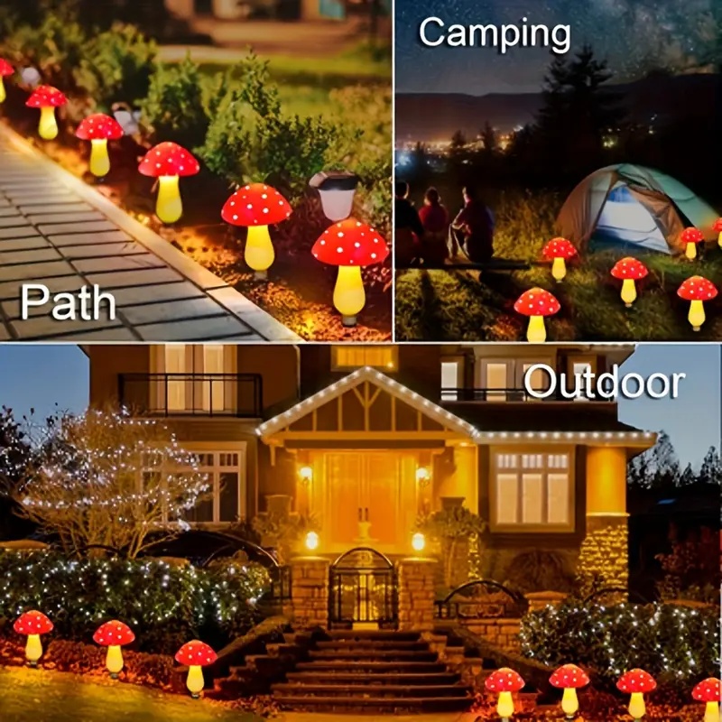 Solarbetriebene LED-Pilzlichte – Outdoor Power For Wedding Bewertung und Preis