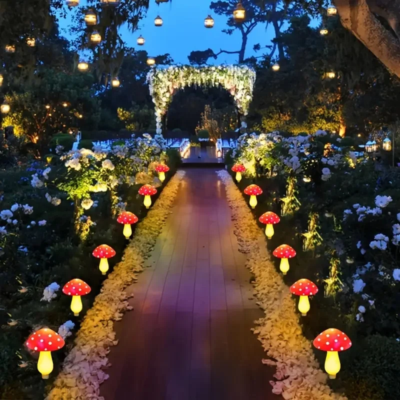Solarbetriebene LED-Pilzlichte – Outdoor Power For Wedding Bewertung und Preis