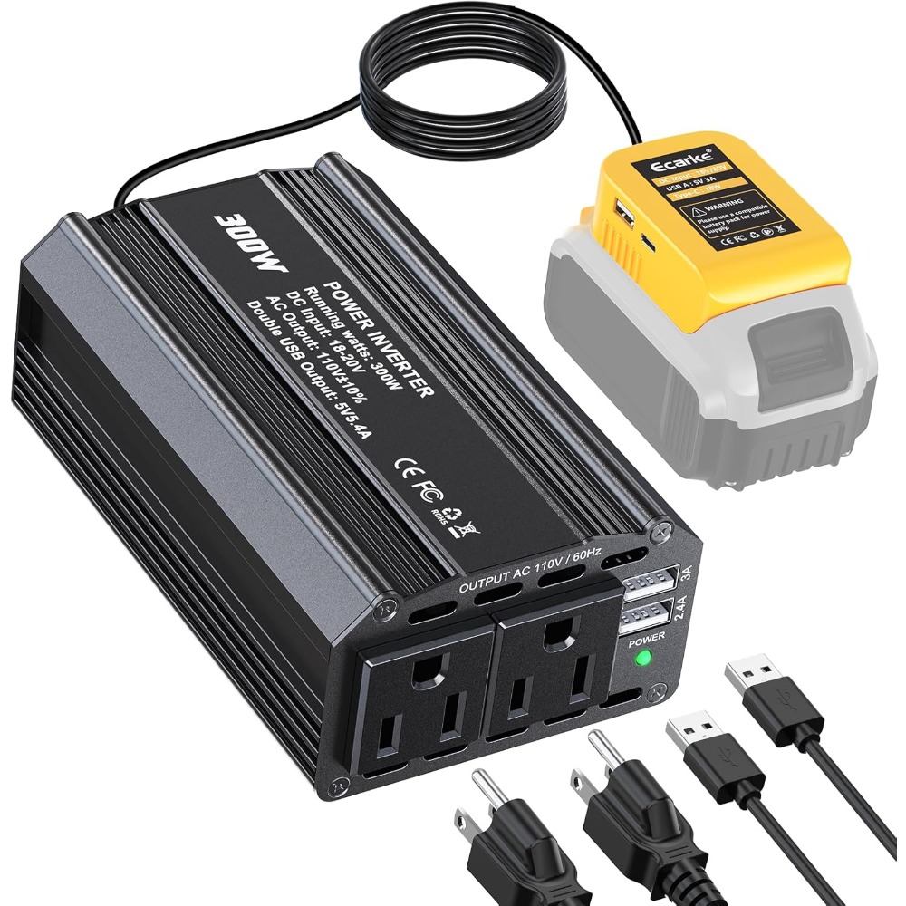 300W Tragbarer Stromwechselric – Outdoor Usb Power Outlet Bewertung und Preis