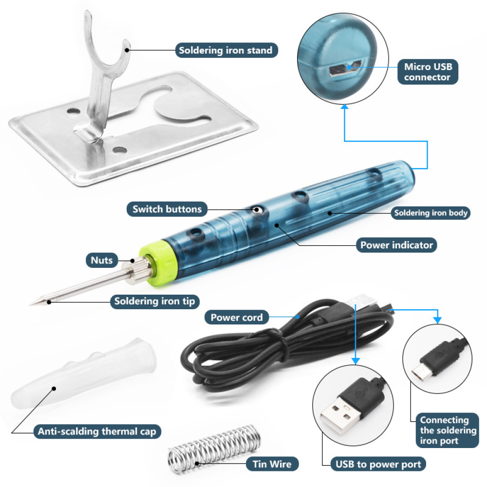 USB-betriebener 5V Mini-Lötkol – Outdoor Power Repair Bewertung und Preis