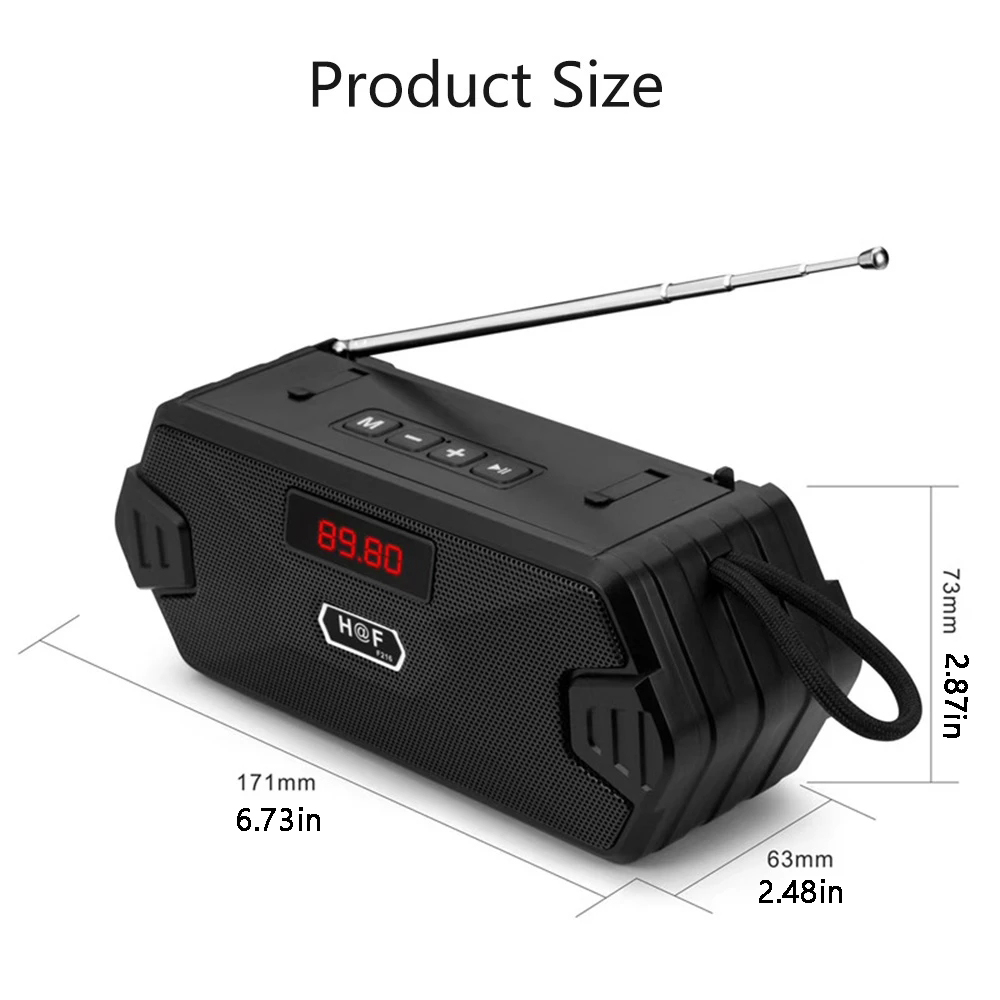 Bass Hifi Outdoor Tragbare Aux – Outdoor Power Amplifier Bewertung und Preis