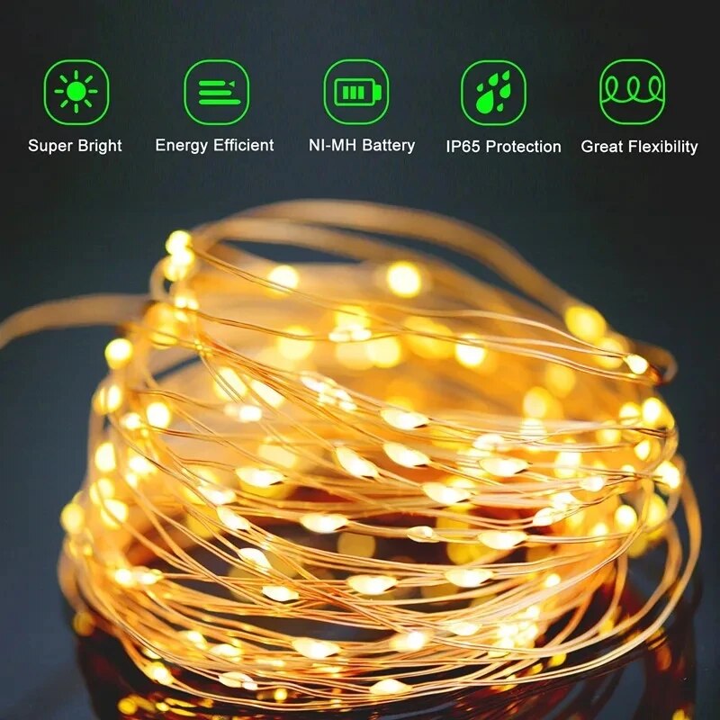 100 LED Solar Fee wasserdichte – Outdoor Power For Wedding Bewertung und Preis