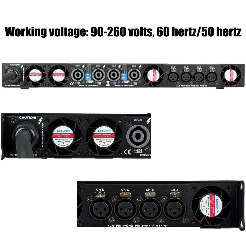 Paulkitson PD43000 4 x 3000 W  – Outdoor Power Amplifier Bewertung und Preis