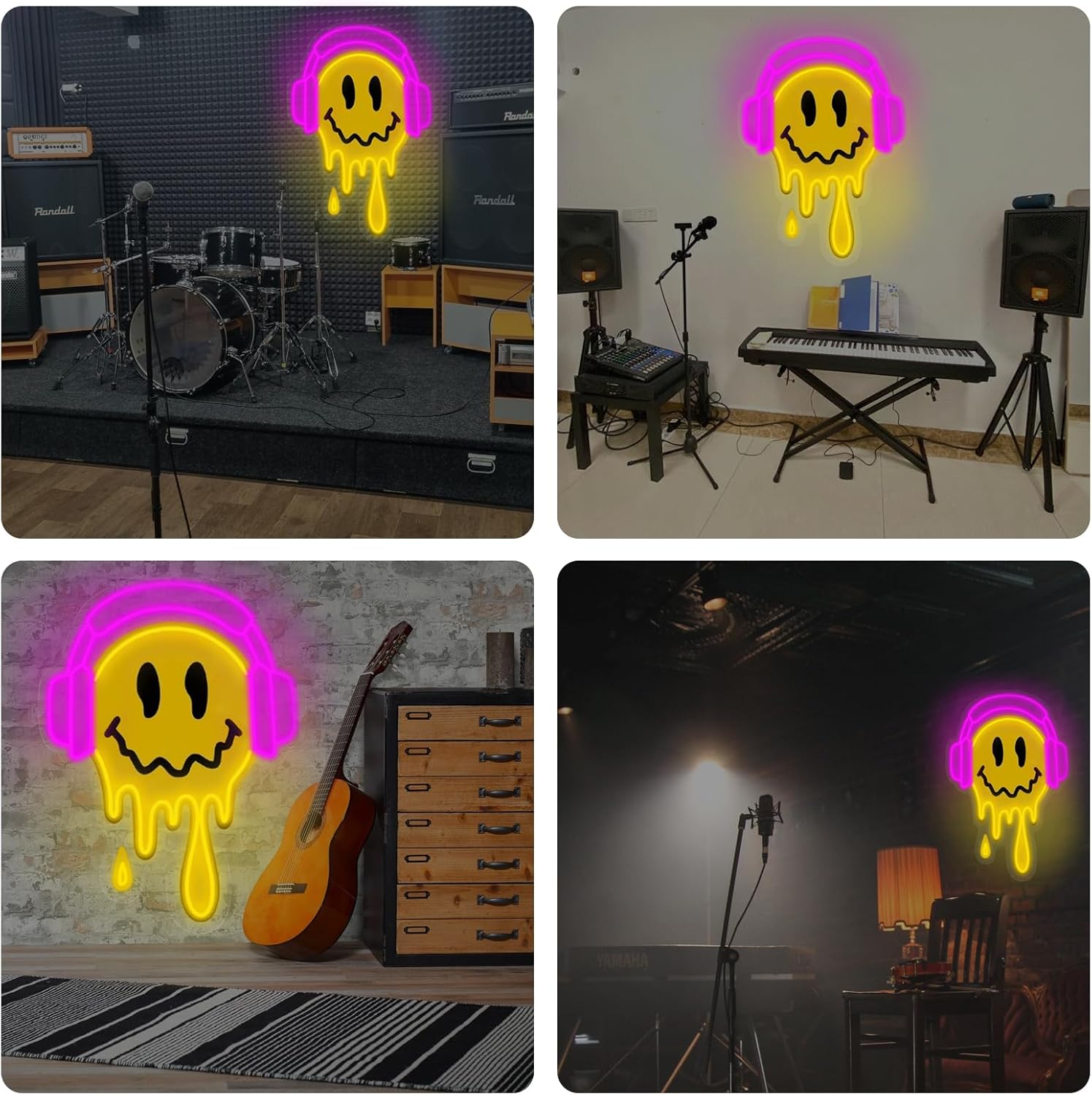 Smiley Neon-Schild Kunst-Wandl – Outdoor Power For Wedding Bewertung und Preis