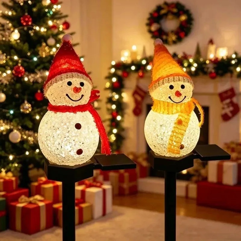 Solarbetriebene Schneemann-Bod – Outdoor Solar Power Xmas Lights Bewertung und Preis