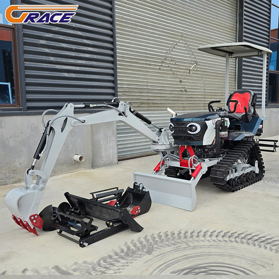 Anpassbarer Mini-Raupenschlepp – Garden Tiller Mini Bewertung und Preis
